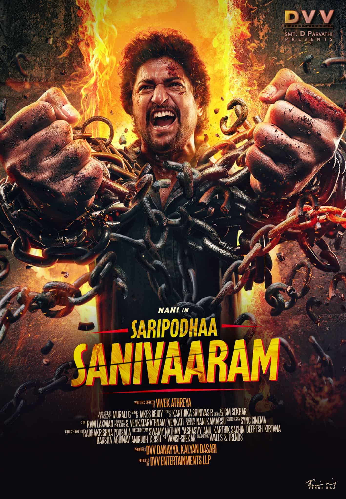 Saripodhaa Sanivaaram Movie Download Hindi Dubbed